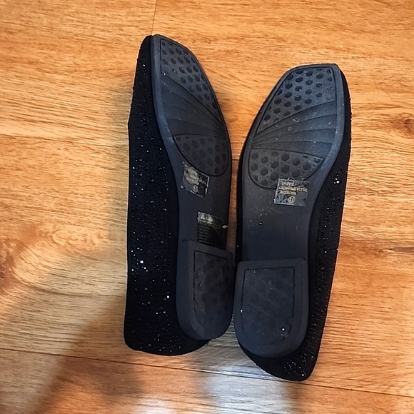 Black Bling Flats - Picture 5 of 8